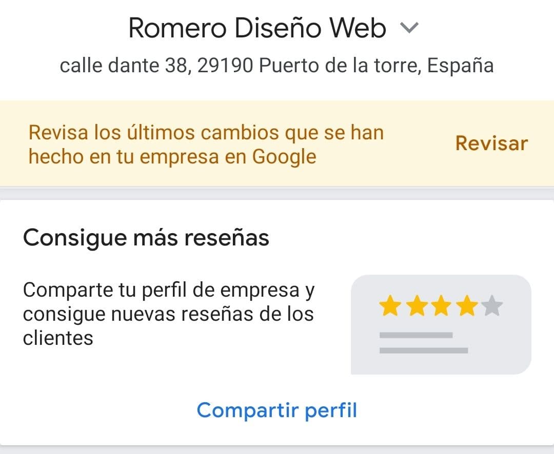 conseguir enlace para resenas desde movil conseguir enlace para resenas desde movil
