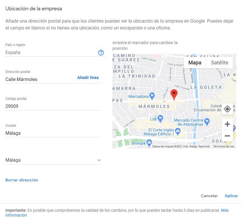 ubicacion de la empresa ubicacion de la empresa