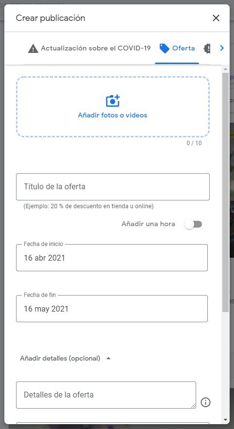 publicacion ofertas publicacion ofertas