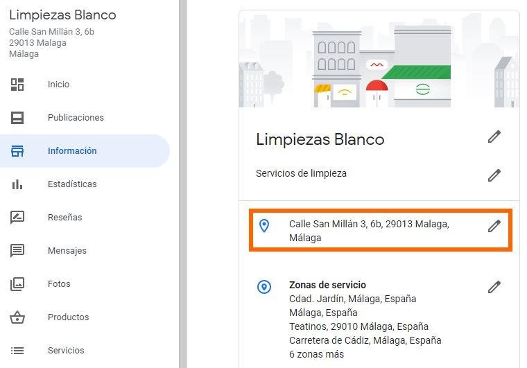 cambiar direccion negocio cambiar direccion negocio